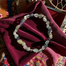 Aura Stone Aurastone Florit Doğal Taş Tımbıl Bileklik