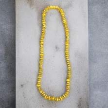 Aura Stone Aurastone Kehribar Doğal 60 cm Kolye