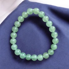 Aura Stone Aurastone Yeşil Aventurin Doğal Taş 8 mm Bileklik