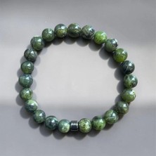 Aura Stone Aurastone Yeşim Taşı A+ Doğal Taş 8 mm Bileklik