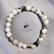 Aura Stone Aurastone Ay Taşı Doğal Taş 8mm Bileklik