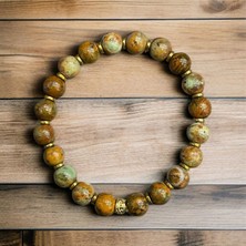Aura Stone Aurastone Krizokol Doğal Taş 8mm Bileklik