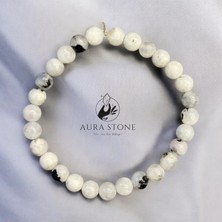 Aura Stone Aurastone Ay Taşı Doğal Taş 6mm Bileklik