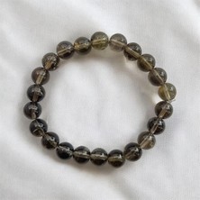 Aura Stone Aurastone Dumanlı Kuvars Doğal Taş 8 mm Bileklik
