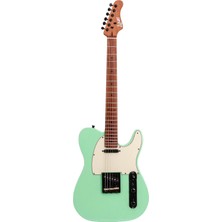 Luxars S-G17 Pro Sg Telecaster Elektro Gitar Surf Green
