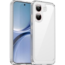 Caseonn Xiaomi Poco X8 Pro Kılıf Kamera Korumalı Darbe Emici Şeffaf Arka Kapak Tam Şeffaf