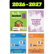Tonguç Akademi 4'ten 5'e Hazırlık Seti 2027