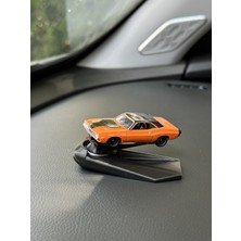 Arteo3d 1970 Dodge Charger R/t Turuncu Metal Model Torpido Drifter Seti Torpido Süsü
