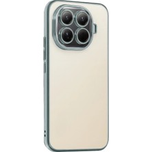 Colezium Mi 15T Pro Lensli Silikon - Gümüş