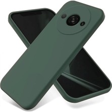 Colezium A3 4g Kılıf First Silikon - Koyu Yeşil