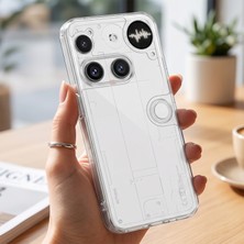 Caseonn Nothing Phone (3) Kılıf Kamera Korumalı Darbe Emici Şeffaf Arka Kapak Tam Şeffaf