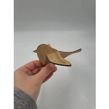 Mu Art Ahşap 15 Adet Sevimli Kuş No4 Ahşap Boyama Okul Dıy Etkinlik Aktivite Sanat 13 cm