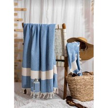 Trendol Fashion Life Peştemal Plaj Havuz Ürünleri Çizgili Desenli EBAT:90X180