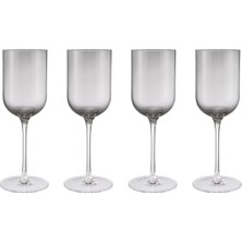Blomus Fuumı 4'lü Beyaz Şarap Kadehi Seti Füme Renk 310 ml