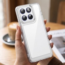 Caseonn Motorola Edge 70 Kılıf Kamera Korumalı Darbe Emici Şeffaf Arka Kapak Tam Şeffaf