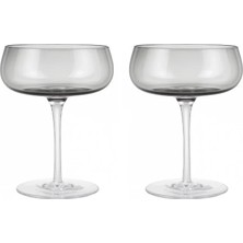 Blomus Belo 2'li Şampanya Kasesi Seti Füme Renk - 200 ml