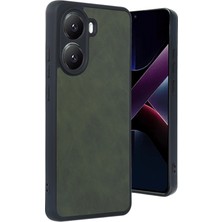 Colezium X7 Pro Kılıf Aras Deri Kapak - Koyu Yeşil