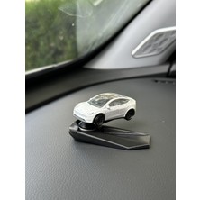 Arteo3d Tesla Model Y Beyaz Metal Model Torpido Drifter Seti Torpido Süsü