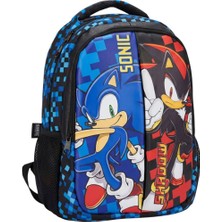 GENC DIJITAL BASKI Sonic ve Shadow  Okul Çantası 3589