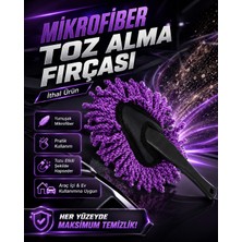 Ymç Detailing Automotive Toz Alma Fırçası Mikrofiber