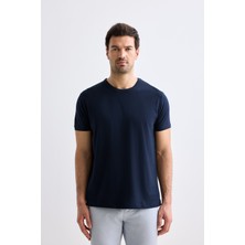 JustBoga Erkek Muscle Fit Modal Bisiklet Yaka Basic Soft Touch Tişört