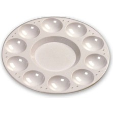 Lefranc&Bourgeois : Plastik Yuvarlak Palet : 17,5 cm