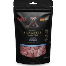 Esranın Dünyası Snackies Natural Keçi Etli Küp Tahılsız Köpek Ödül Maması 170 gr