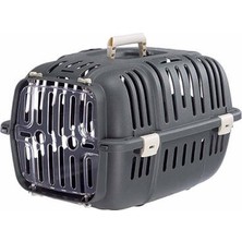 Esranın Dünyası Jet 10 Küçük Irk Köpek ve Kedi Taşıma Çantası Gri 32X47X29 cm