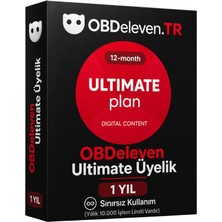 Obdeleven 1 Yıllık Ultimate Plan 10.000 Kredi (Sadece Yazılım)