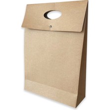 ABB Matbaa 10 Adet Çıtlı Kraft El Geçme Hediye Zarfı Büyük Boy (33X46.5X12.5)