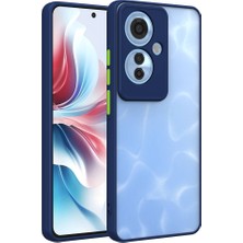 Lyon Tech Oppo Reno 11F 5g Uyumlu Zore Hux Kılıf – Mat Yüzeyli, Kamera Korumalı, Kaymaz Esnek Tpu Kapak