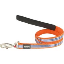 Esranın Dünyası Fang It Desenli Turuncu Köpek Uzatma Tasması Medium 20 mm 1,2 mt