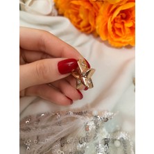 Deniz Accessories Altın Kaplama Yıldız Küpe