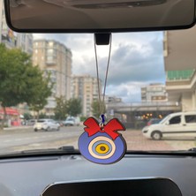 Esranın Dünyası Nazar Boncuklu Silikon Dikiz Ayna Süsü