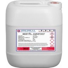 Apeks Metil Asetat - %99 - C3H6O2 - 30 Lt