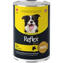 Esranın Dünyası Pate Içinde Et Parçacıklı Dana Etli Yetişkin Köpek Konservesi 395 gr