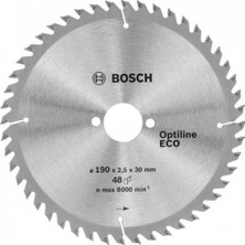 Esranın Dünyası Optine Eco Daire Testere Bıçağı 190X30 mm 48 Diş 2 608 641 790