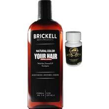 Esranın Dünyası Brickell Erkeklere Saçsakal Beyazlıkgiderici 237 ml Şampuan + Caraboa PERFORMANS30 Lu