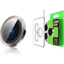 Esranın Dünyası Galaxy S25 Ultra Raze Metal Kamera Lens - Gümüş