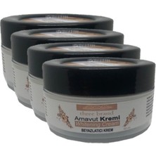Esranın Dünyası Playboy Three Brand Whitening Cream 4 Adet Arnavut Kremi 50 ml Aklık Kremi ile 120ML Masaj Yağı
