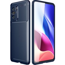 Esranın Dünyası F3 Kılıf Auto Focus Karbon Kapak - Lacivert