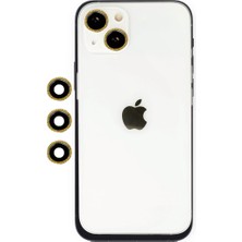 Esranın Dünyası iPhone 14 Shine Kamera Lens - Gold
