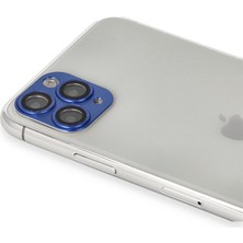Esranın Dünyası iPhone 11 Pro Max Pers Alüminyum Kamera Lens - Lacivert