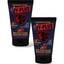Esranın Dünyası Y-Plus Men Ginsengli Booster Red Korea Erkeklere Krem 50 ml 2 Adet