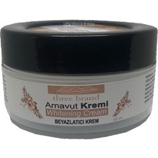 Esranın Dünyası Three Brand Whitening Cream Arnavut Kremi Aklık Kremi 50 ml