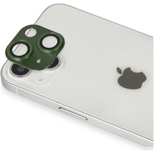 Esranın Dünyası iPhone 13 Pers Alüminyum Kamera Lens - Yeşil