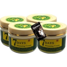 Esranın Dünyası Süper 7days 4x Adet Ginger Miracle Slimming Cream 100 ml Sel Kremi + 1 Adet Jel Hediye