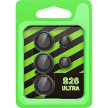 Esranın Dünyası Galaxy S26 Ultra Raze Metal Kamera Lens - Siyah