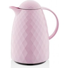 Esranın Dünyası 1 Lt Akrilik Soft Pembe Çay Termosu 12 Saat Sıcak 24 Saat Soğuk