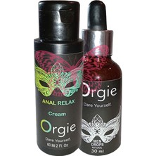 Esranın Dünyası L.orgie 60 ml Kadın Erkek Arka Reıaxcream + Erkeklere Özel Cinseldamla 30 ml